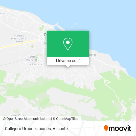 Mapa Callejero Urbanizaciones