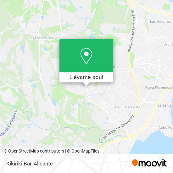 Mapa Kikiriki Bar