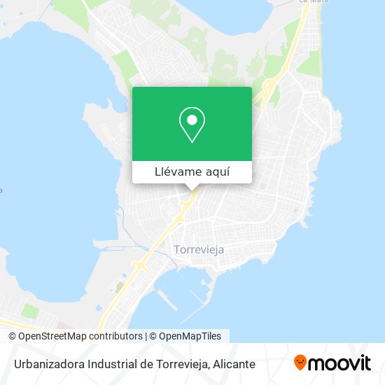 Mapa Urbanizadora Industrial de Torrevieja