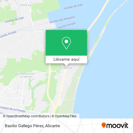Mapa Basilio Gallego Pérez