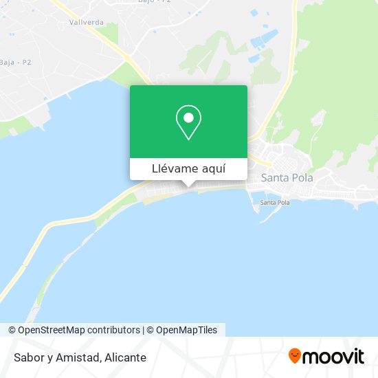 Mapa Sabor y Amistad