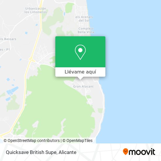 Mapa Quicksave British Supe