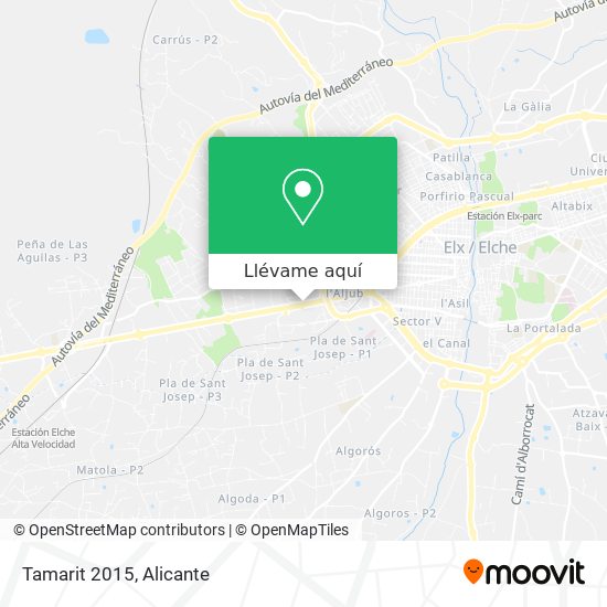 Mapa Tamarit 2015