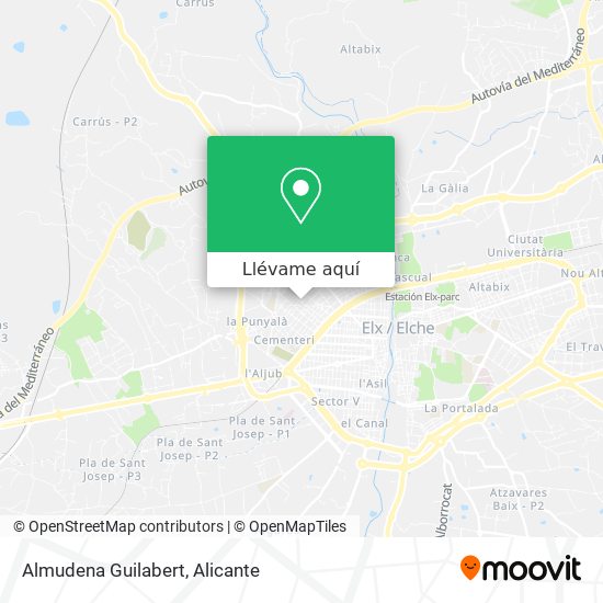 Mapa Almudena Guilabert