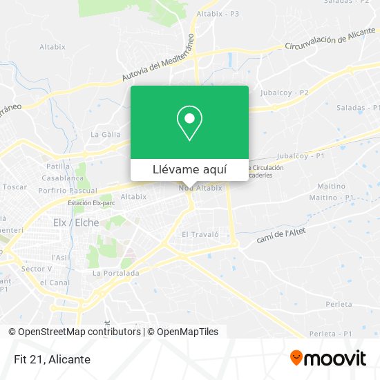 Mapa Fit 21