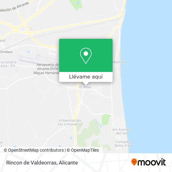 Mapa Rincon de Valdeorras