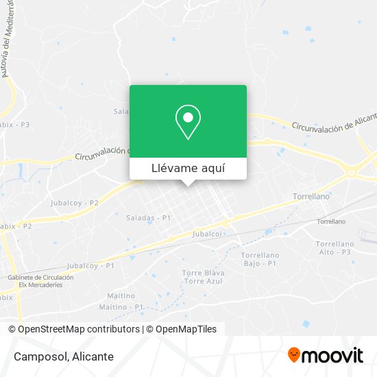 Mapa Camposol