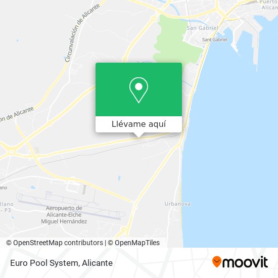 Mapa Euro Pool System