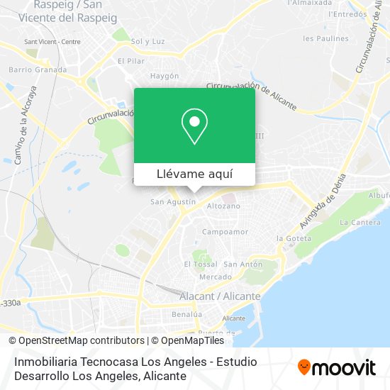 Mapa Inmobiliaria Tecnocasa Los Angeles - Estudio Desarrollo Los Angeles