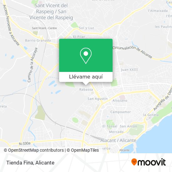 Mapa Tienda Fina