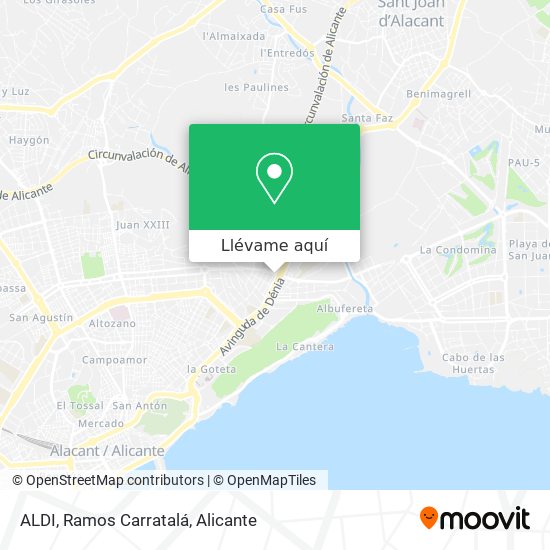 Mapa ALDI, Ramos Carratalá