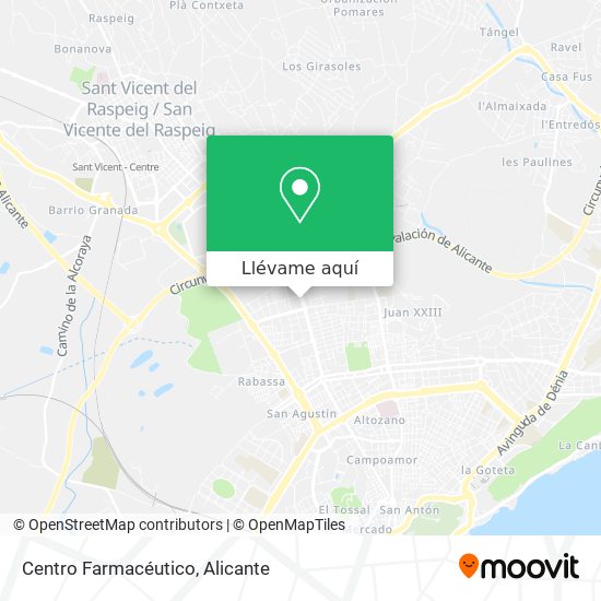 Mapa Centro Farmacéutico