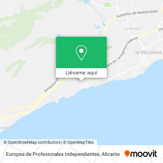 Mapa Europea de Profesionales Independientes