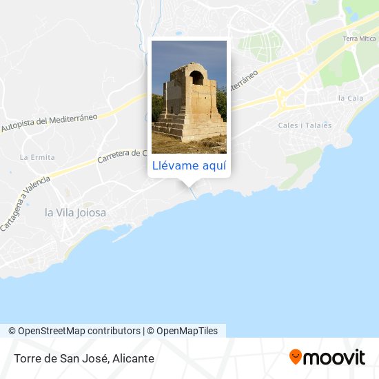 Mapa Torre de San José