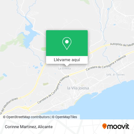 Mapa Corinne Martinez