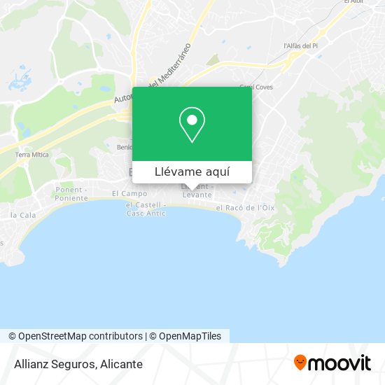 Mapa Allianz Seguros