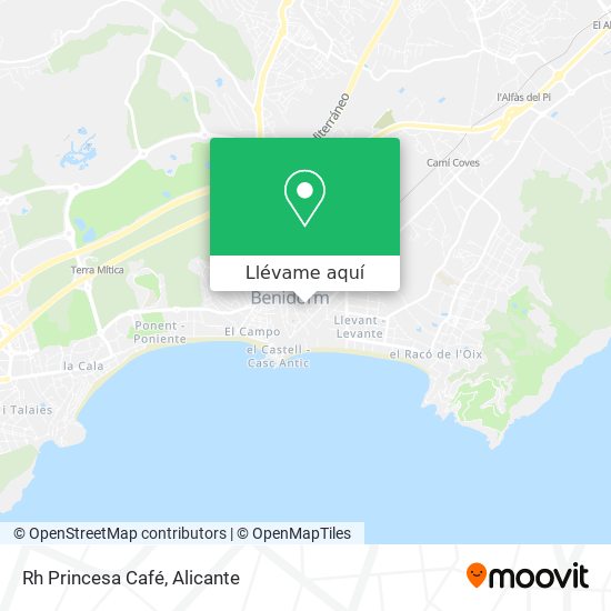 Mapa Rh Princesa Café