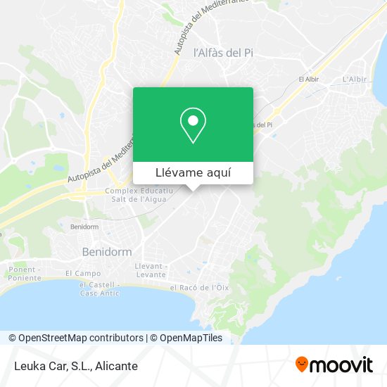 Mapa Leuka Car, S.L.