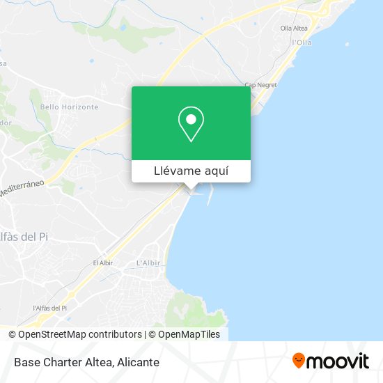 Mapa Base Charter Altea