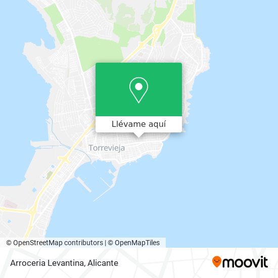 Mapa Arroceria Levantina