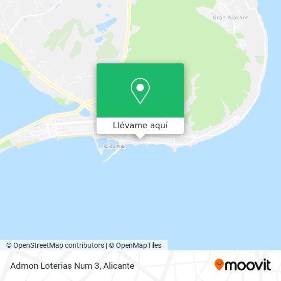 Mapa Admon Loterias Num 3