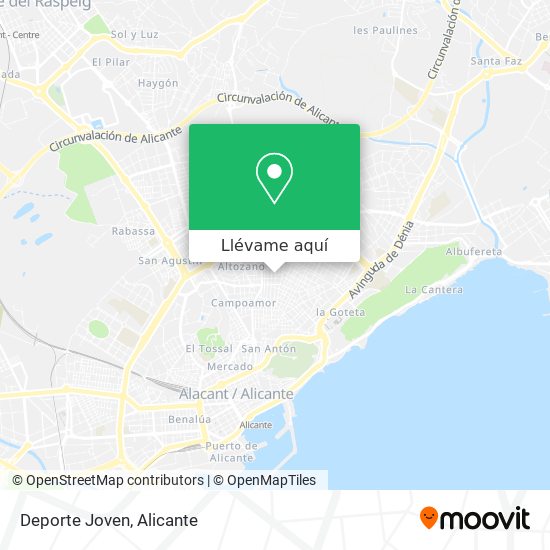 Mapa Deporte Joven