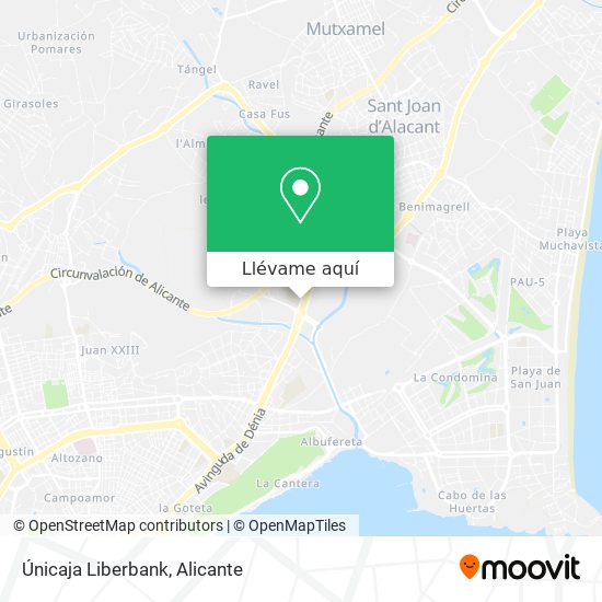Mapa Únicaja Liberbank