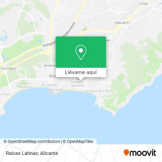 Mapa Raíces Latinas