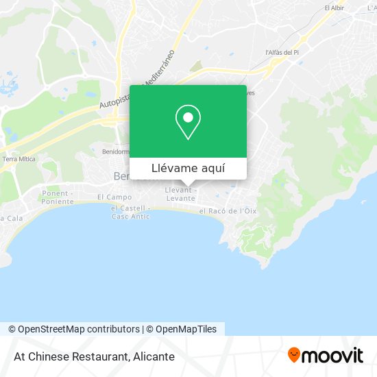 Mapa At Chinese Restaurant