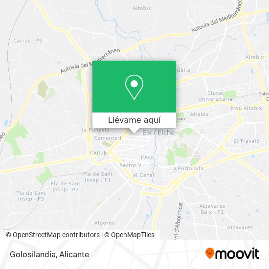 Mapa Golosilandia