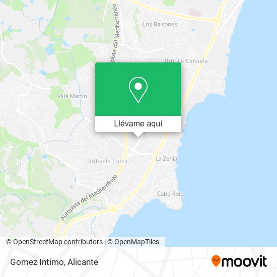 Mapa Gomez Intimo