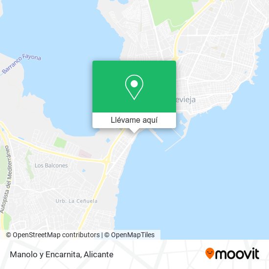 Mapa Manolo y Encarnita