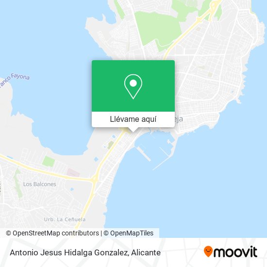 Mapa Antonio Jesus Hidalga Gonzalez