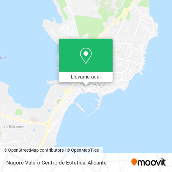 Mapa Nagore Valero Centro de Estética