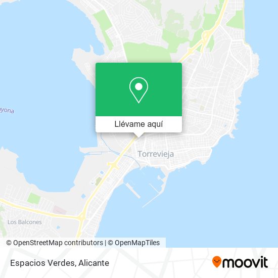 Mapa Espacios Verdes