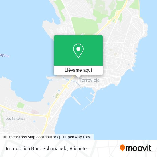 Mapa Immobilien Büro Schimanski