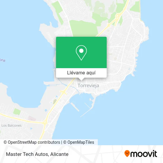 Mapa Master Tech Autos