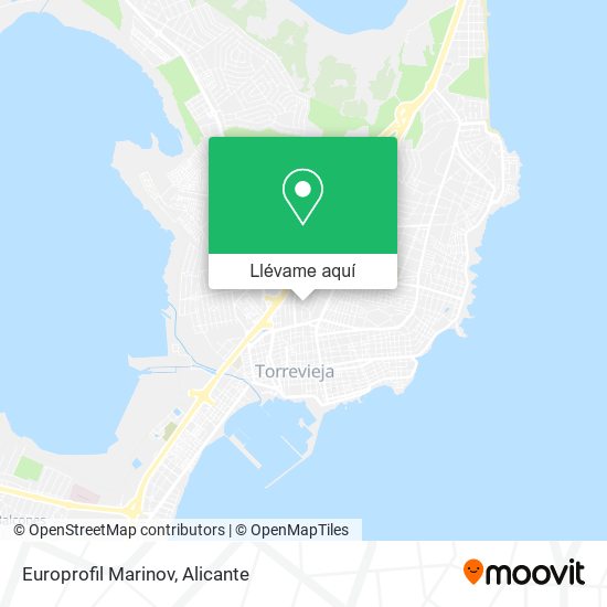 Mapa Europrofil Marinov