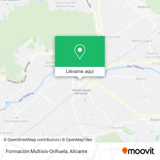 Mapa Formación Multisis-Orihuela