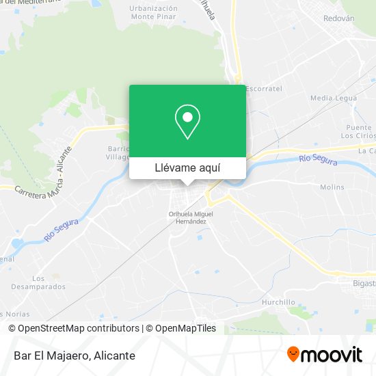 Mapa Bar El Majaero