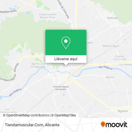 Mapa Tiendamuscular.Com