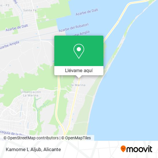 Mapa Kamome L Aljub