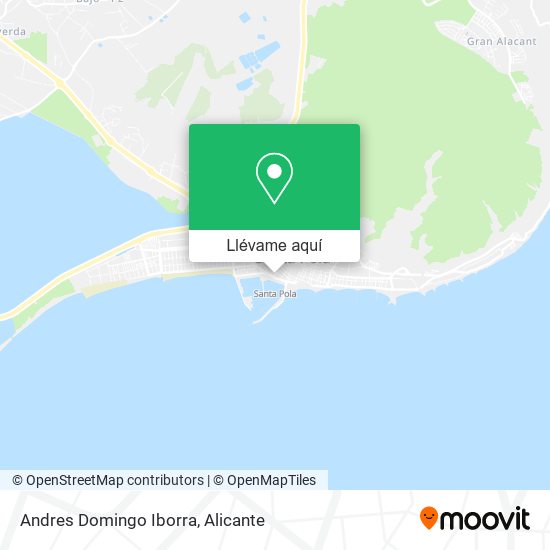 Mapa Andres Domingo Iborra