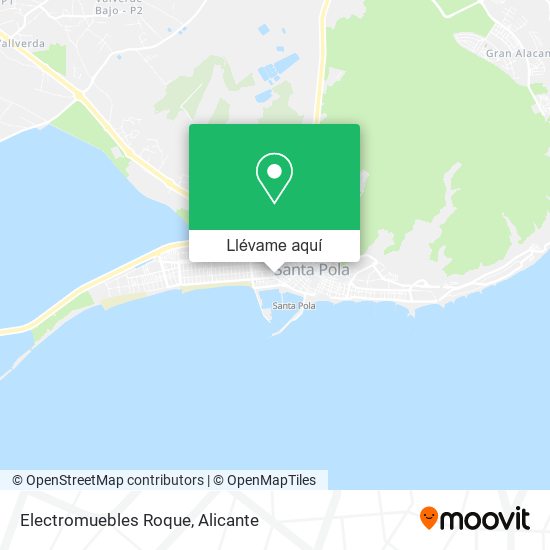 Mapa Electromuebles Roque