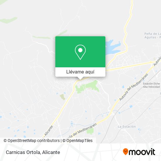 Mapa Carnicas Ortola