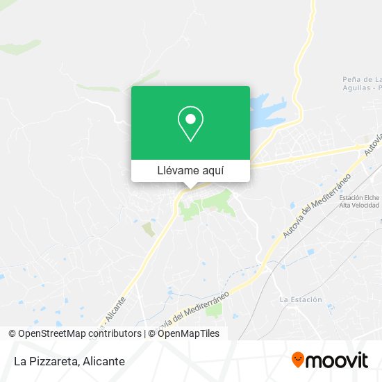 Mapa La Pizzareta