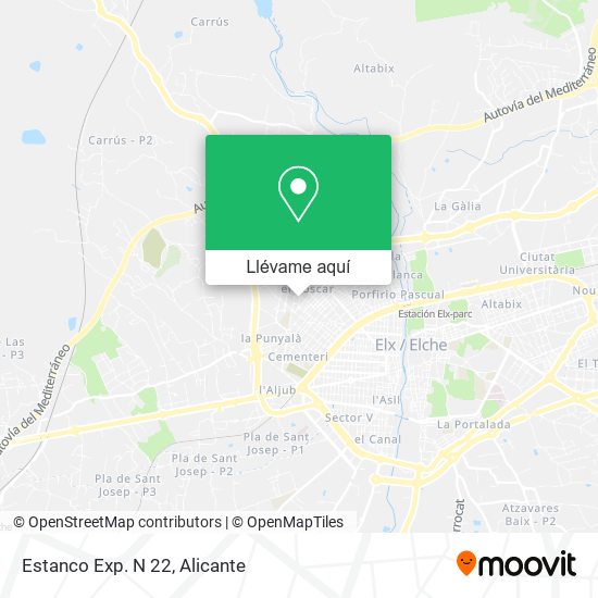 Mapa Estanco Exp. N 22