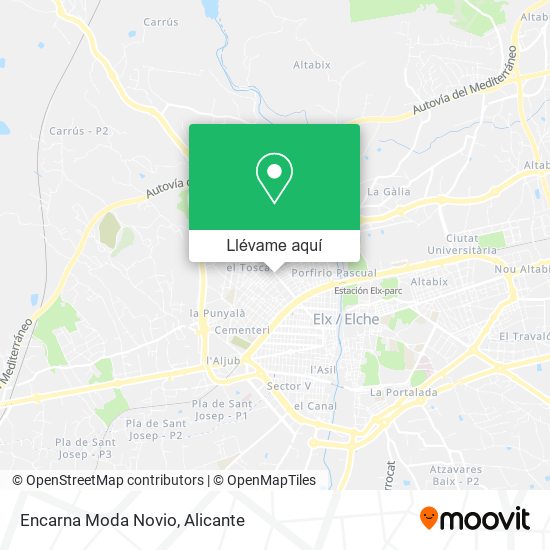 Mapa Encarna Moda Novio