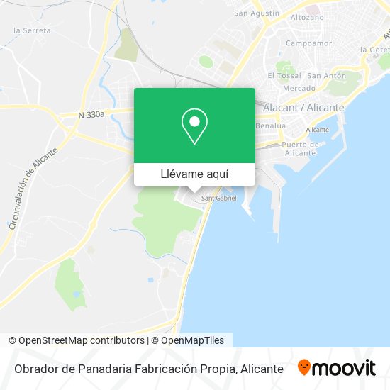 Mapa Obrador de Panadaria Fabricación Propia