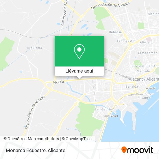 Mapa Monarca Ecuestre